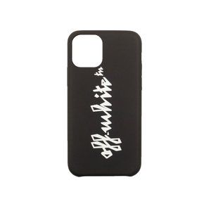OFF-WHITE C/O VIRGIL ABLOH Black Logo 11 Pro Phone Case Size OS $100